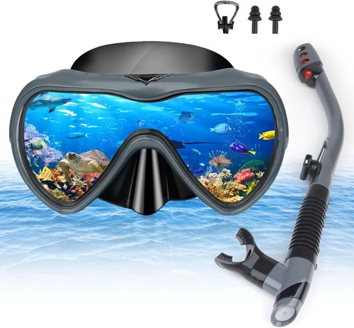 Adult kids snorkel set - snorkel, set,