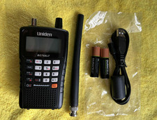 Uniden BC75XLT 300Ch Air Band - civ&mil preloaded VGC + marine SAR BBMF HMC