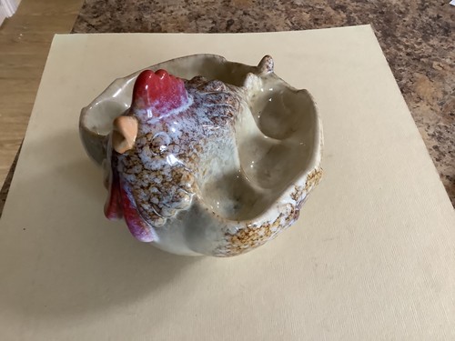 Vintage ceramic hen chicken - , 6