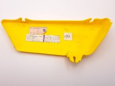 NOS Yamaha TY250 Twinshock Side Cover Left - Competition Yellow - 1974 on