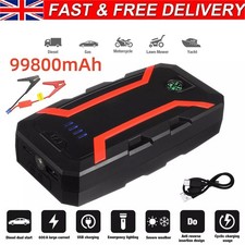 99800mAh Car Jump Starter Emergency Power Bank Pack Booster Battery Charger 12V
