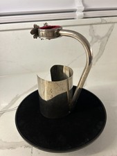 Vintage decrative silver wine