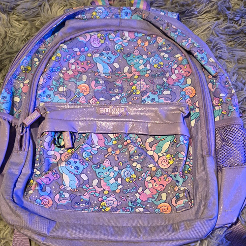 Smiggle small purple - smiggle, print