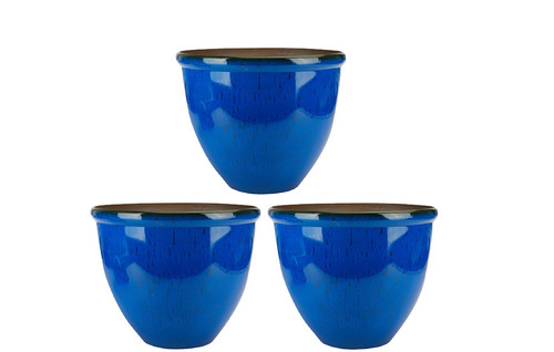30cm glazed ceramic look - x,