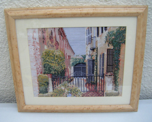 Vintage tapestry completed - vintage,