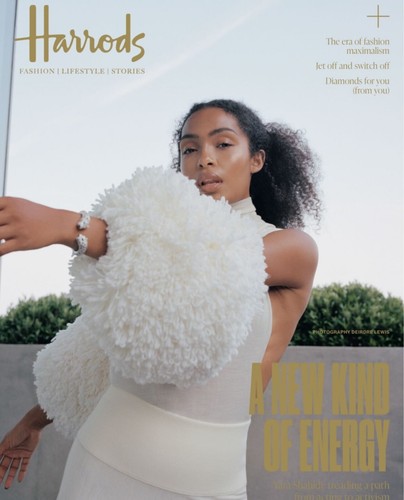 Harrods magazine september - magazine,