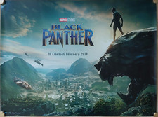 Black Panther Original UK Quad Poster