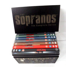 THE SOPRANOS  THE  Complete Series 1-6 DVD Box Set - VGC