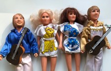 Vintage 1977 ABBA Dolls &