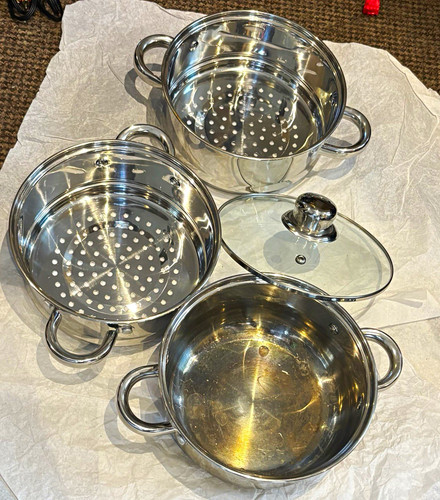 22cm tier stainless steel - 3,