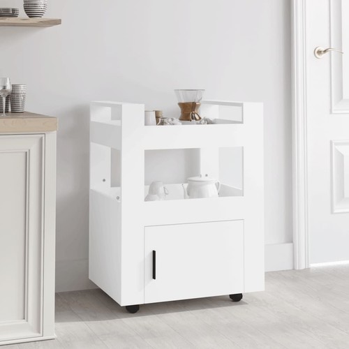 Kitchen trolley white 60x45x80 - kitchen,