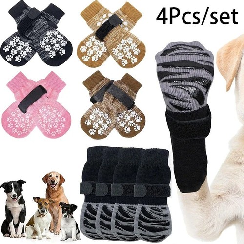4pcs anti slip dog - slip, socks