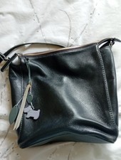 Radley Black Leather Cross Body Handbag
