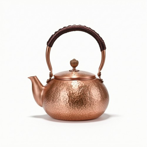 Copper tea kettle vintage - tea,