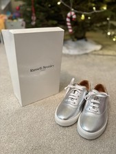 Russell & Bromley Cheers lace-up trainers Size 3 In Box