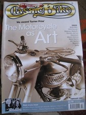 CLASSIC BIKE FEB 2001 STYLE ICONS MOTORCYCLE AS ART MOTO MARTIN NORTON VETTER