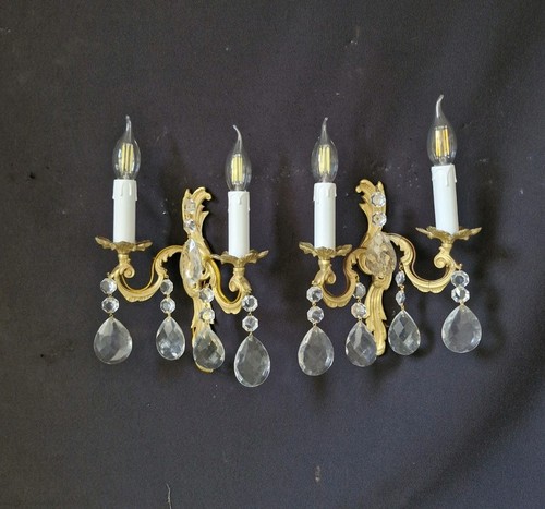 Pair antique french bronze - pair,