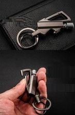 ✅Free name engrave ✅Permanent Kerosene Lighter KEY Ring ✅ Carabiner Lighter✅#206