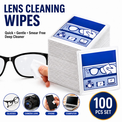 100 spectacle lens cleaning - lens,