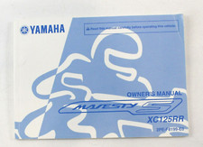 Genuine 2013 Yamaha XC125RR Majesty English Owners Manual 2PEF8199E0