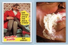 Sue Lawley - Spitting Image 1990 Topps Trading Card