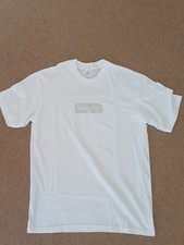 Silver Supreme Box Logo T-shirt Size Medium Chicago Store Opening Exclusive