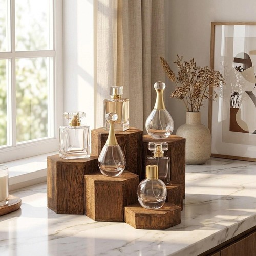 Vintage wood showcase - 6x,