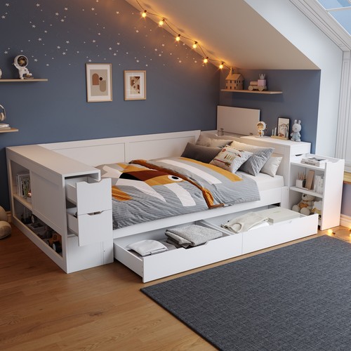 Daybed wooden platform - daybed,