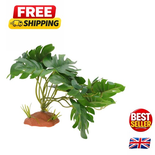 Lifelike vivarium plants with - vivarium,
