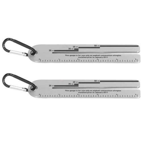 2pcs 5in shingle gauge anti - 2pcs,