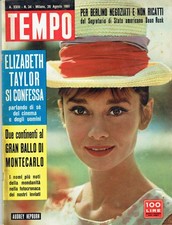 1961 AUDREY HEPBURN COVER