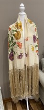 Vintage Hand Painted Silk