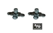 2 x Unwin Butterfly Clip 27.5mm Minibus Seat Quick Release Fixing Camper Koller