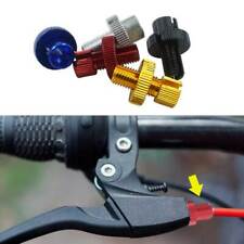 2X Aluminum Motorcycle Parts Break Clutch Throttle Cable Wire Adjuster M10 Screw