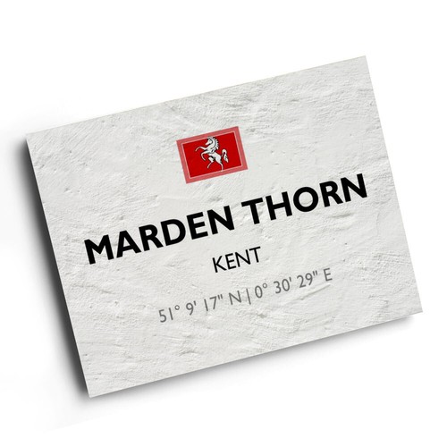 Print marden thorn kent - a4,