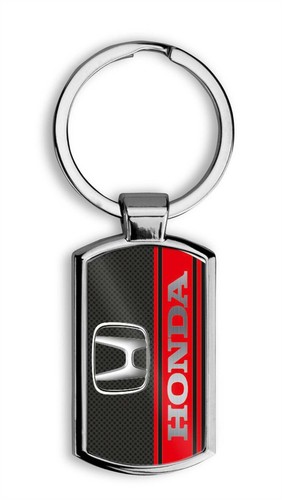 Honda car logo oblong chrome - car,