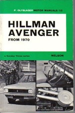 Hillman Avenger from 1970