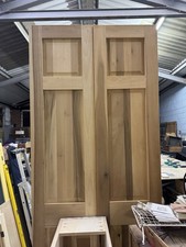 Pair Of Bespoke Doors In Tulip