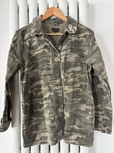 Topshop camo shacket - topshop,