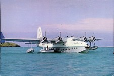 Company Issue ? Flying Boat Postcard Airlines of New South Wales Sandringham