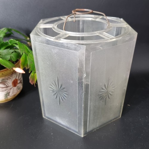 Vintage plastic lamp shade - lamp,