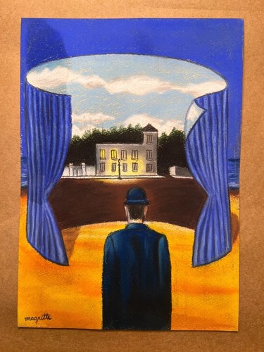 Rene magritte drawing paper - magritte, on