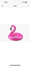 36" Giant Inflatable Flamingo Shaped Swim Ring Pool Lounger Float Raft Fun Beach