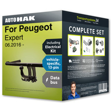 Towbar detachable for PEUGEOT