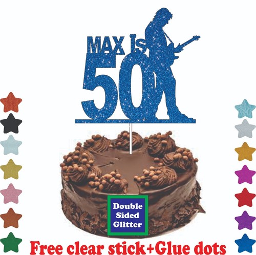 Personalised guitar cake - personalised,