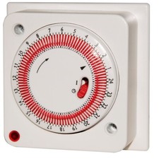AXIOM Flush Mounted 24 Hour Mechanical Time Switch 16 amps - FT24H