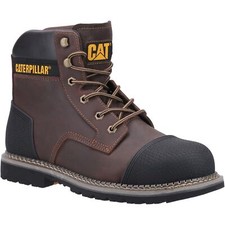 Mens Caterpillar Powerplant Bump Steel Toe/Midsole S3 Safety Boots Sizes 6 to 13