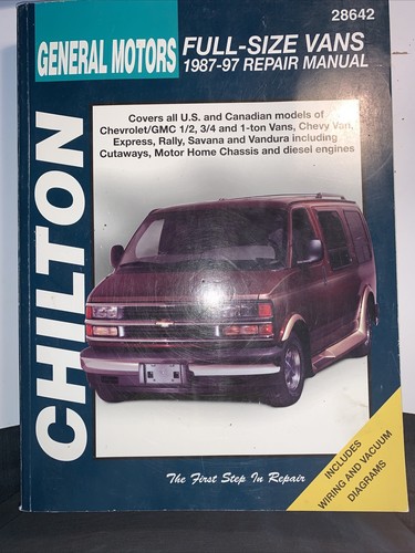 Chevrolet vans 1987 97 - vans,, 1987-97