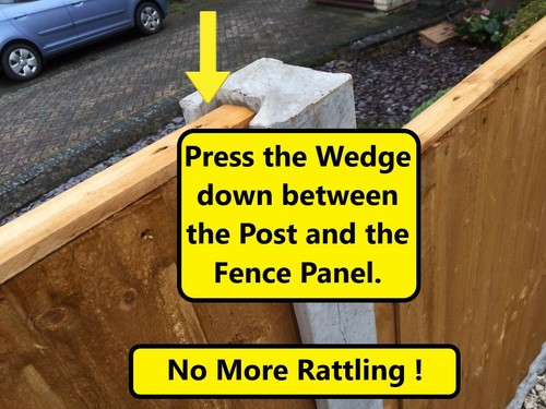 Anti rattle fence - 10, panel