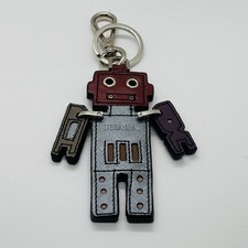 Prada Robot Bag Charm Saffiano